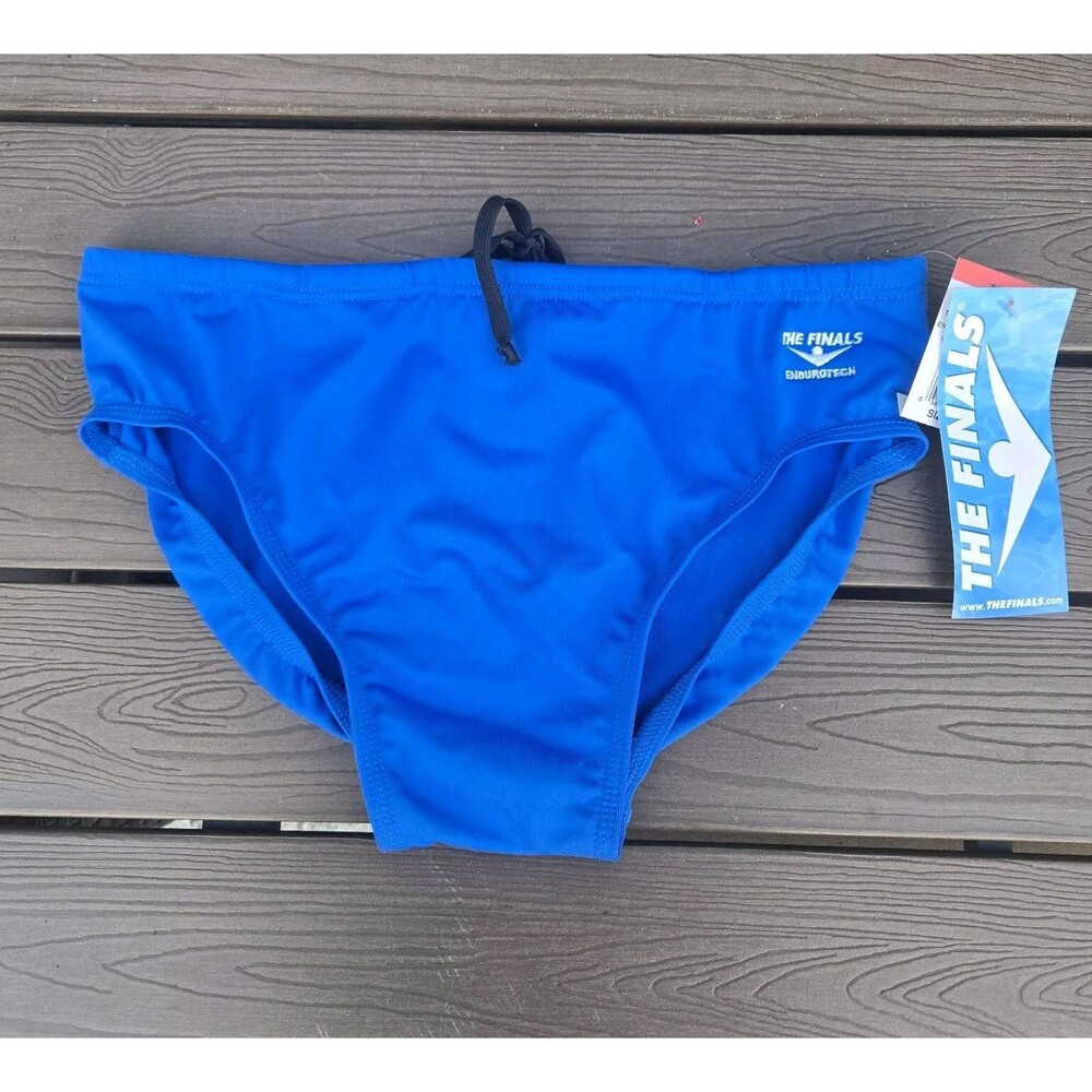 The Finals Solid Royal Blue Racer Briefs, Men Size 34 NEW